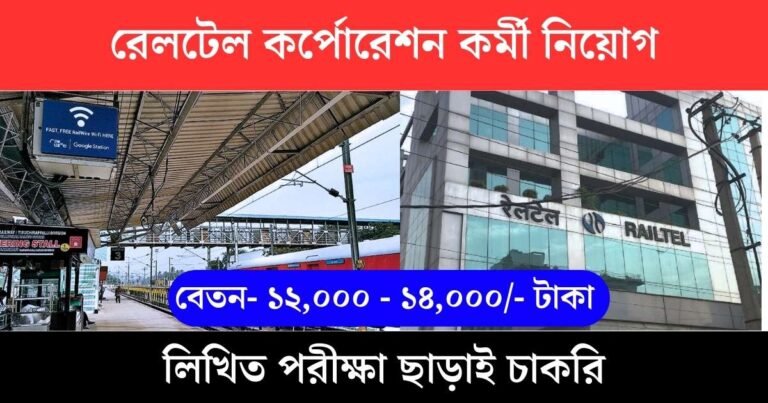 Railtel Corporation Recruitment 2023