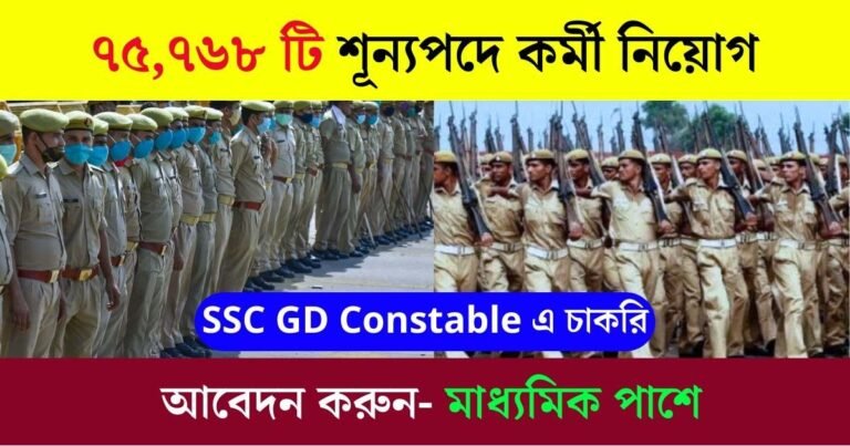 SSC GD Constable Recruitment 2023