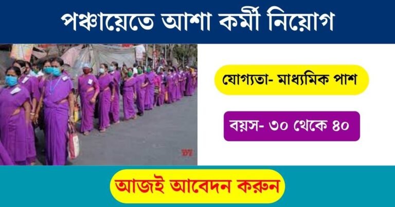 WB Panchayat Recruitment 2024