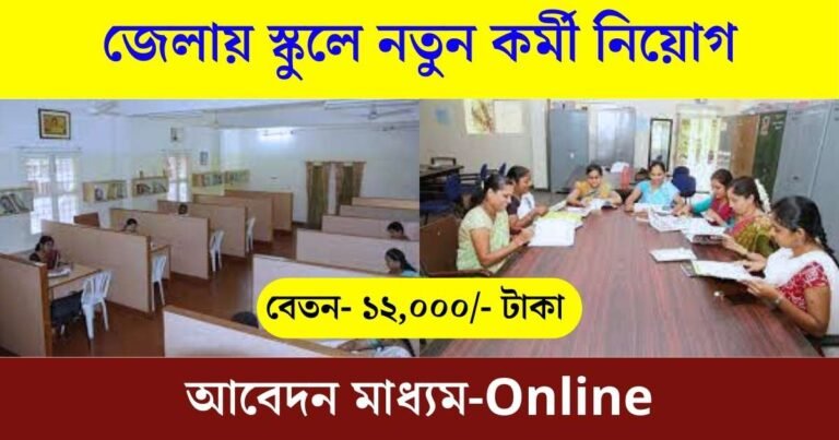 WB School Teacher Recruitment 2024