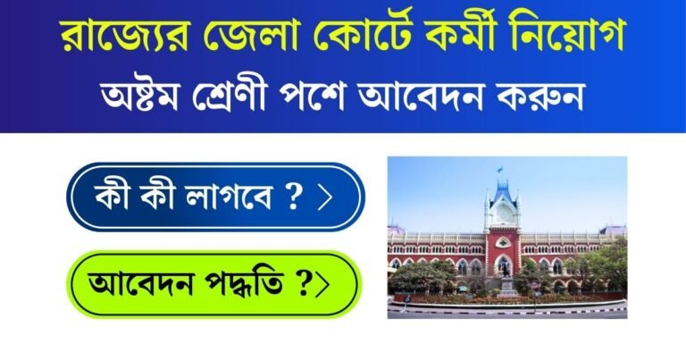 District Court New Vacancy 2024