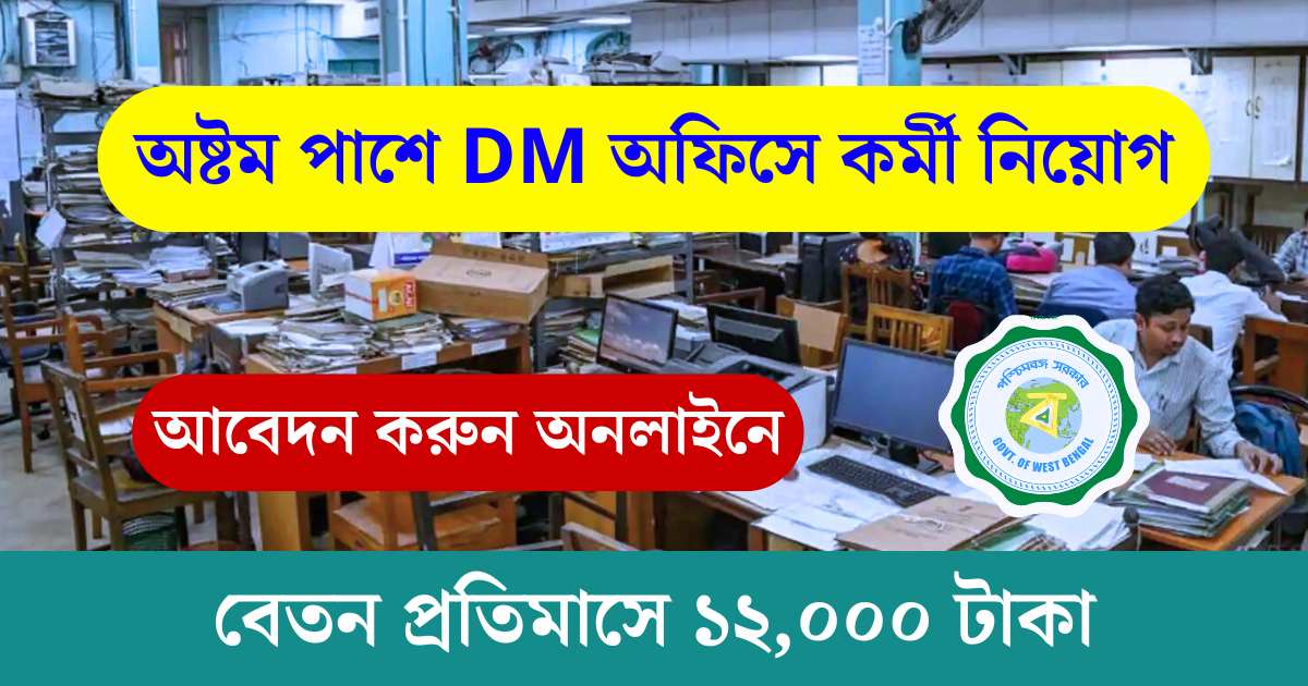 DM Office Recruitment 2025