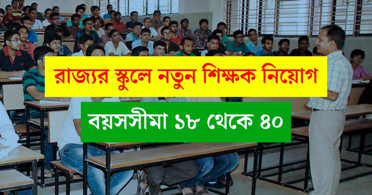 WBPSC School Teachers Vacancy 2025