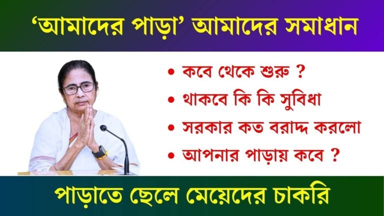 Amader Para Amader Somadhan Scheme