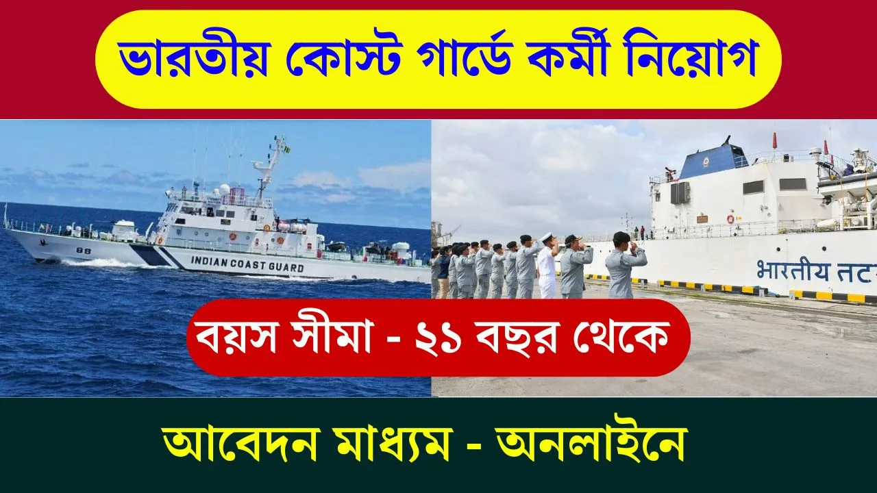Indian Coast Guard Vacancy 2025