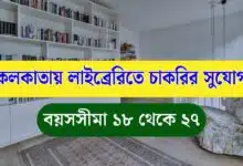 WB Library Staff Vacancy 2025