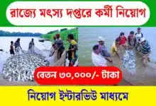 WBUAFS Recruitment 2025