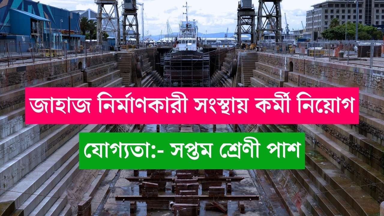 Shipyard Recruitment 2025 - 26